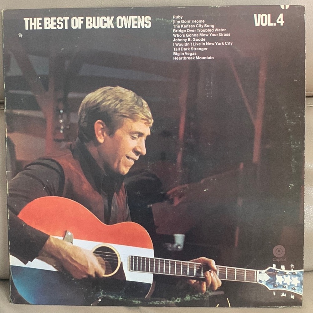 Buck Owens And His Buckaroos – The Best Of Buck Owens Vol 4 1971 Vinyl Record
